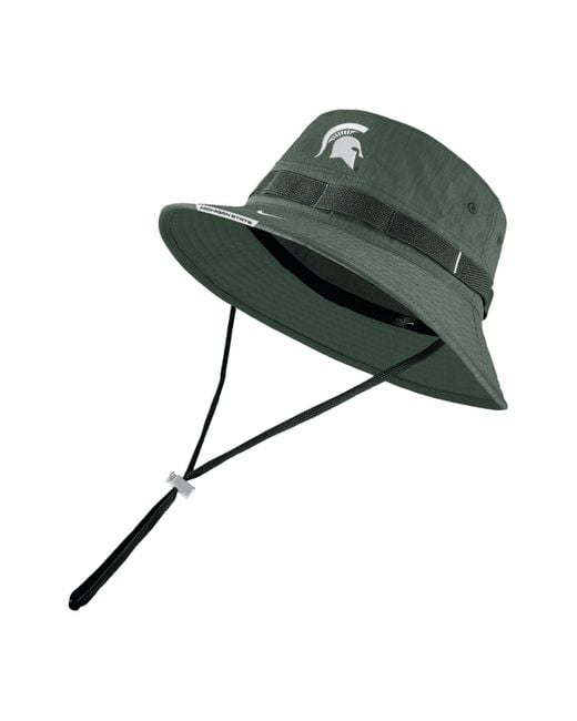 Nike Unisex College (michigan State) Bucket Hat In Green, | Lyst