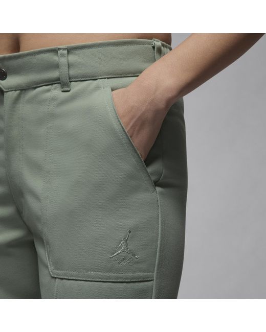 Pantaloni in tessuto jordan di Nike in Green
