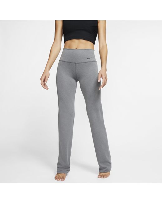 Nike Power Yoga Training Trousers in Grey