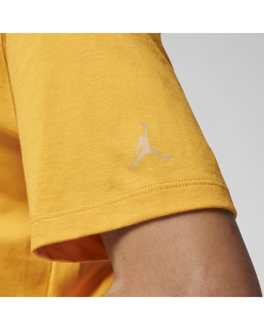 Nike Yellow Flight Heritage Graphic T-shirt