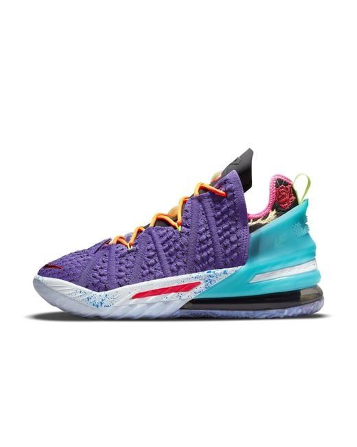 Nike Lebron 18 'best 10–18' Basketball Shoe Purple | Lyst Australia
