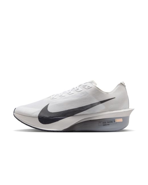 Nike Gray Vaporfly 4 Road Racing Shoes for men