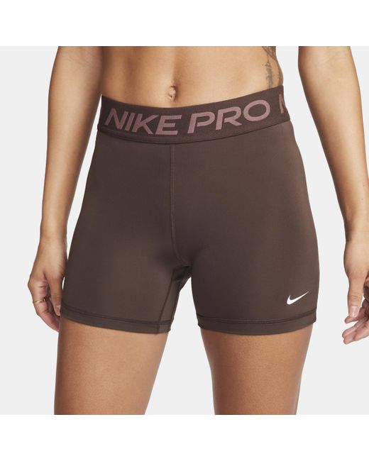 Nike Brown Pro 365 5" Shorts