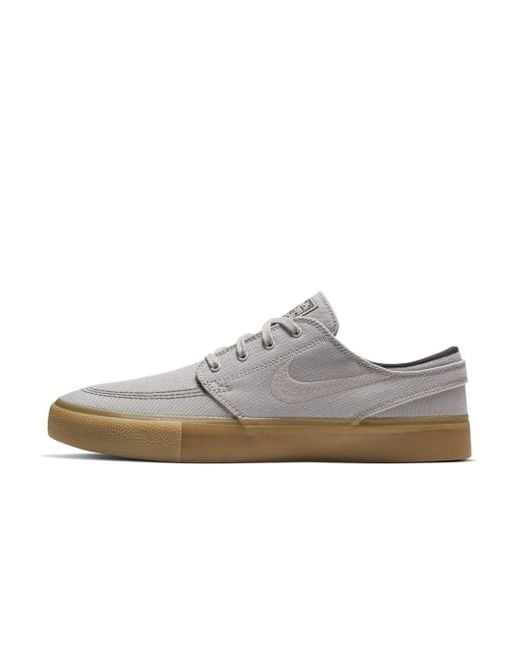 nike sb zoom stefan janoski canvas grey