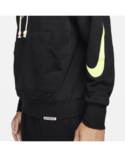 Nike Black Ja Standard Issue Dri-fit Pullover Basketball Hoodie Cotton for men