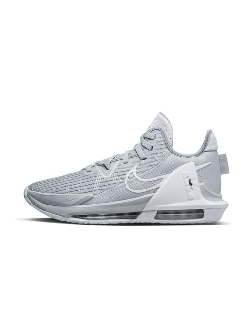 Nike Rubber Lebron Witness 6 Basketball Shoes in Gray for Men Lyst