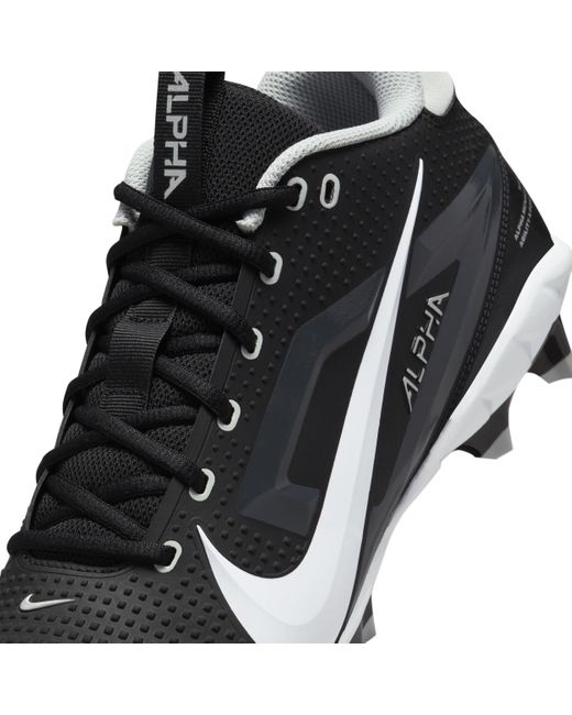Nike Black Alpha Menace 4 Varsity Football Cleats for men