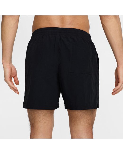 Nike Blue Swim Breaker Icon 5" Brief-Lined Volley Shorts for men