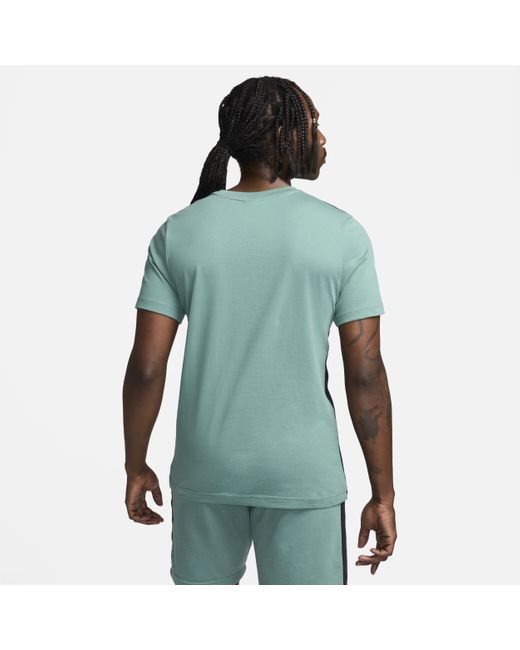 Nike Green Air Short-sleeve Top Cotton for men