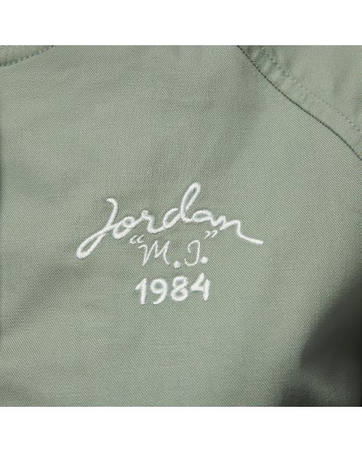 Nike Green Jordan Varsity Jacket Cotton