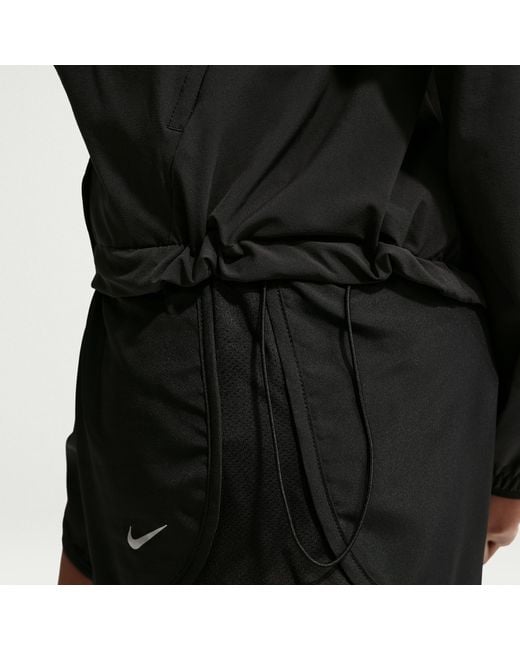 Nike Blue Swift Repel Packable Running Jacket