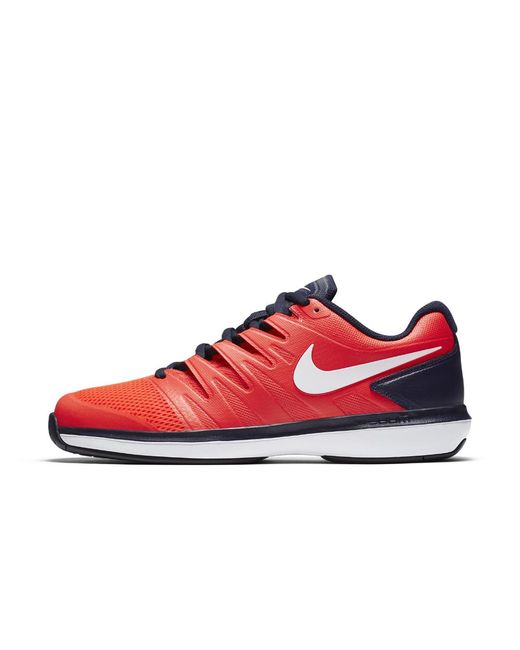 Nike Air Zoom Prestige Hc Men's Tennis Shoe in Red for Men | Lyst