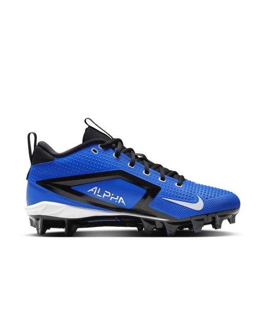 Nike Blue Alpha Menace 4 Varsity Football Cleats for men