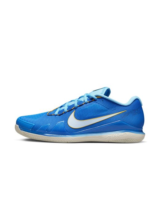 Nike Blue Court Air Zoom Vapor Pro Hard Court Tennis Shoes for men