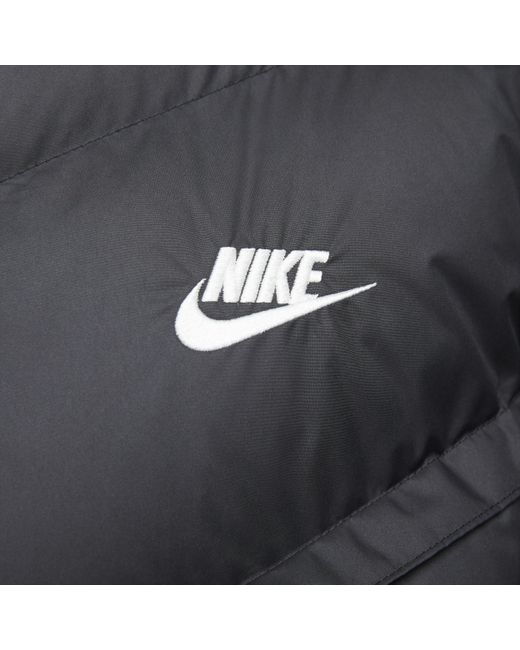 Nike Black Windrunner Primaloft® Storm-fit Hooded Puffer Jacket 50% Recycled Polyester for men