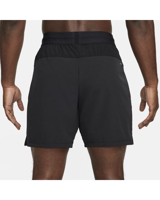 Nike Blue Flex Rep 4.0 Dri-fit 18cm (approx.) Unlined Fitness Shorts Polyester for men