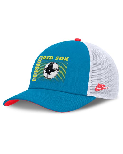 Nike Blue Philadelphia Phillies Neon 90S Rise Dri-Fit Mlb Trucker Adjustable Hat for men
