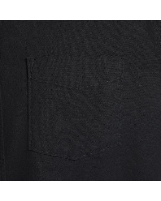 Camicia oxford con bottoni a manica lunga life di Nike in Black da Uomo