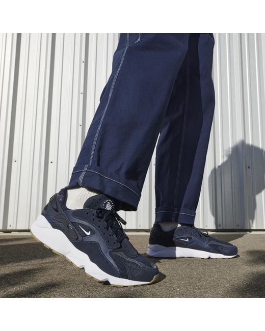 Nike Air Huarache Runner Schoenen in het Blue voor heren