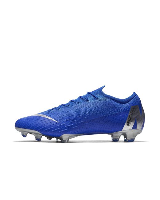 Nike Blue Vapor 12 Elite Fg Firm-ground Football Boot for men
