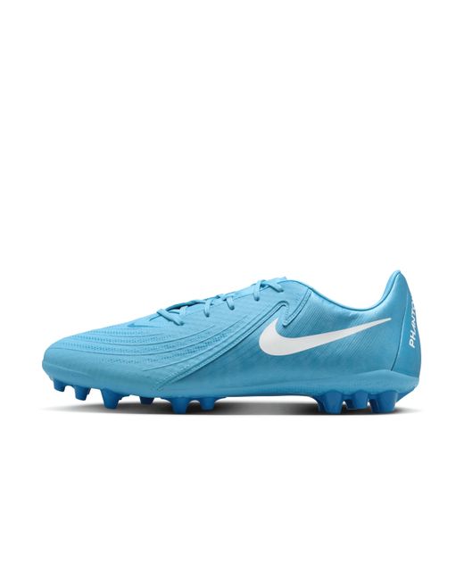 Nike Blue Phantom Gx 2 Academy Ag Low-Top Soccer Cleats for men