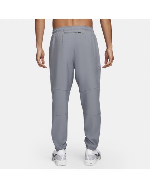 Nike Gray Challenger Dri-Fit Woven Running Pants for men