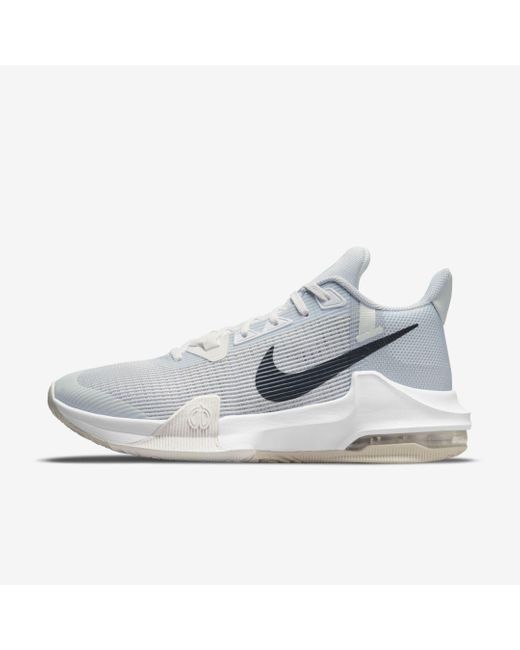 Nike Rubber Air Max Impact 3 Basketball Shoe in White for Men Lyst