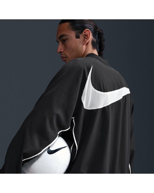 Nike Black Academy+ Dri-Fit Soccer Shell Top for men
