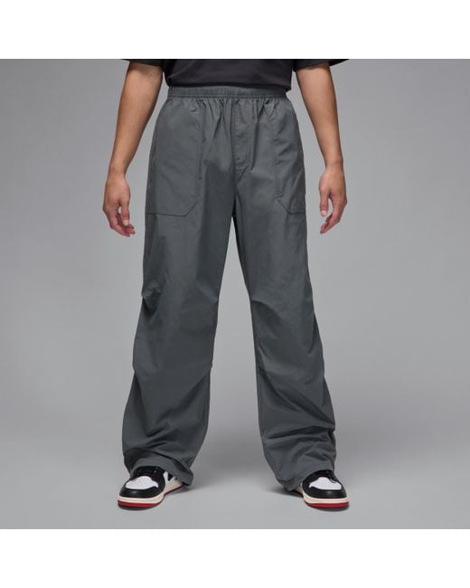 Nike Gray Nike Essentials Woven Trousers for men