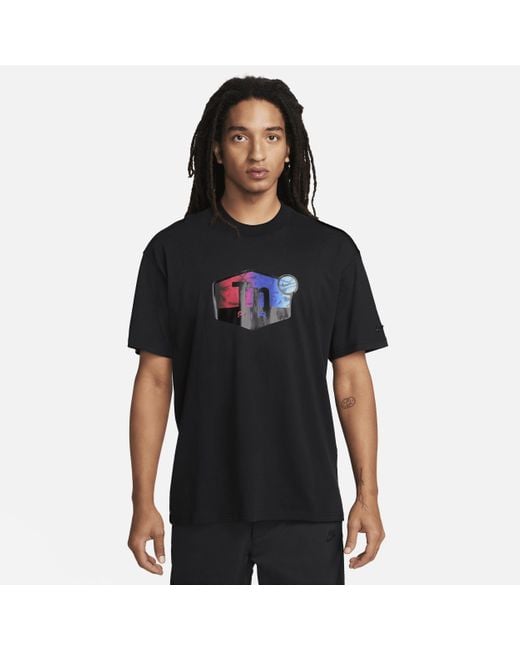 Nike Black Tuned T-Shirts for men
