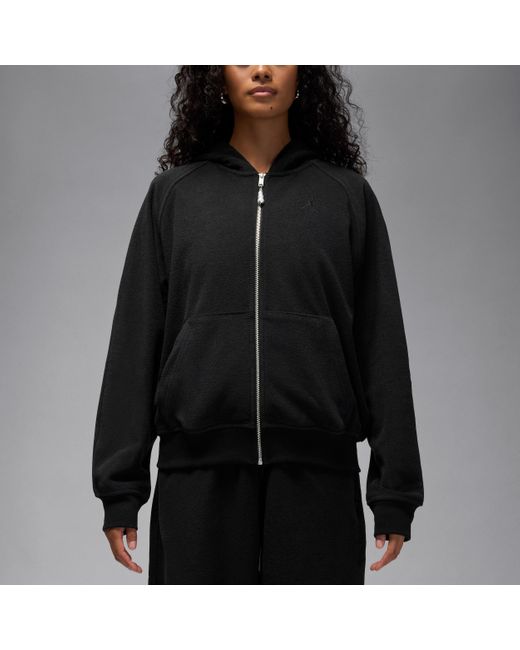 Nike Black Flight Fleece Full-Zip Hoodie