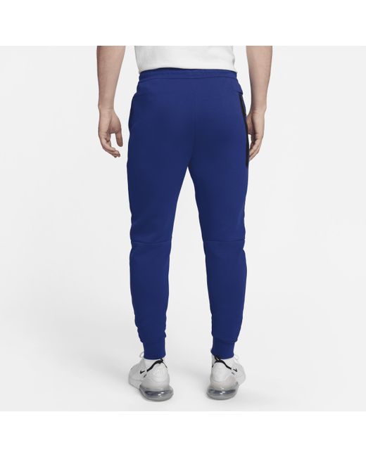 Pantaloni jogger da calcio olanda tech fleece di Nike in Blue da Uomo