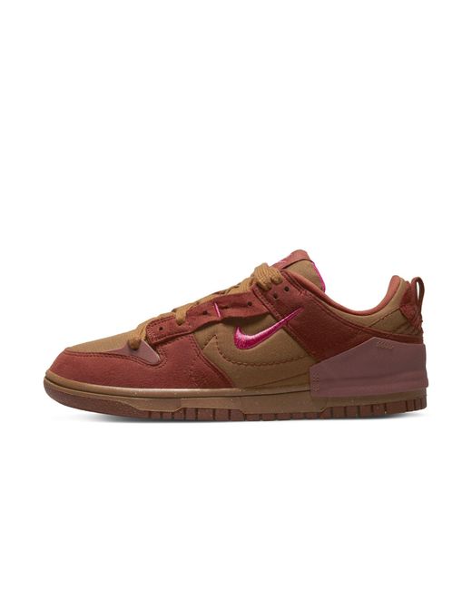 Nike Brown Dunk Low Disrupt 2 Shoes