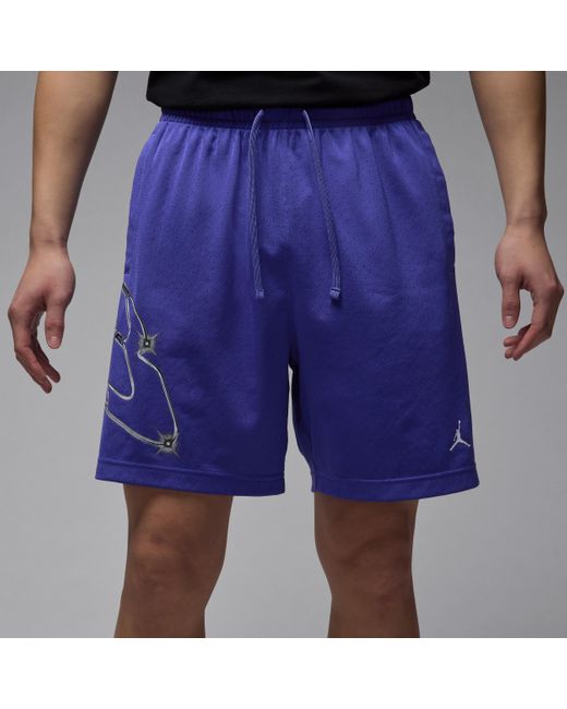 Nike Blue Nike Sport Dri-Fit Graphic Shorts for men