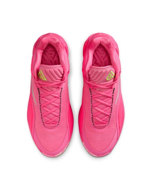 Nike Pink Giannis Freak 7 'Live Wire' Basketball Shoes for men