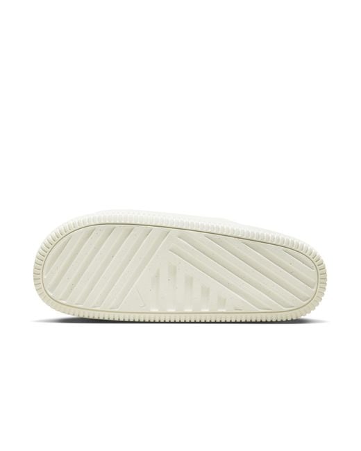 Nike White Calm Slide for men