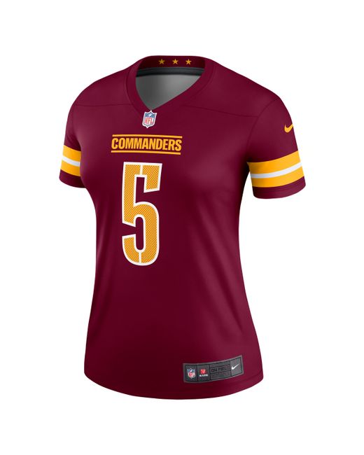 Nike Red Jayden Daniels Washington Commanders Dri-Fit Nfl Legend Jersey