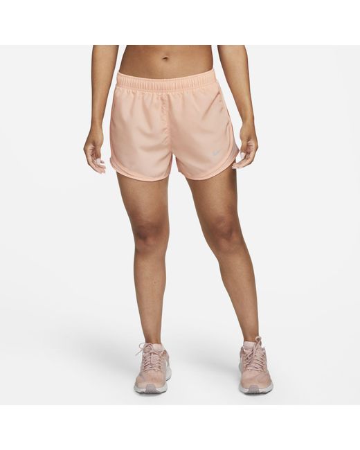 Nike Synthetic Tempo Running Shorts in Pink Lyst