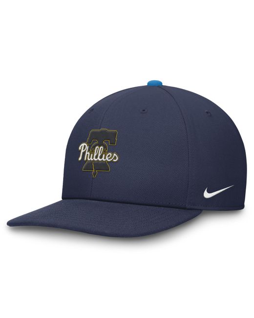 Nike Blue Philadelphia Phillies City Connect Pro Dri-fit Mlb Adjustable Hat for men