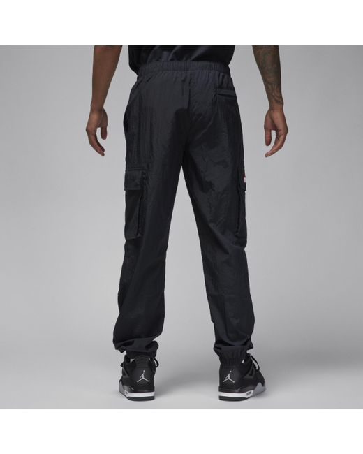 Nike Black Flight Mvp Woven Pants for men