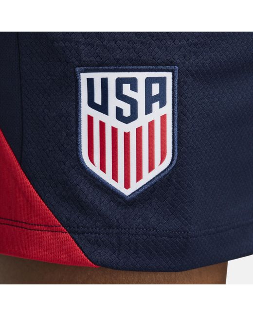 Nike Blue Usmnt Strike Dri-fit Soccer Knit Shorts