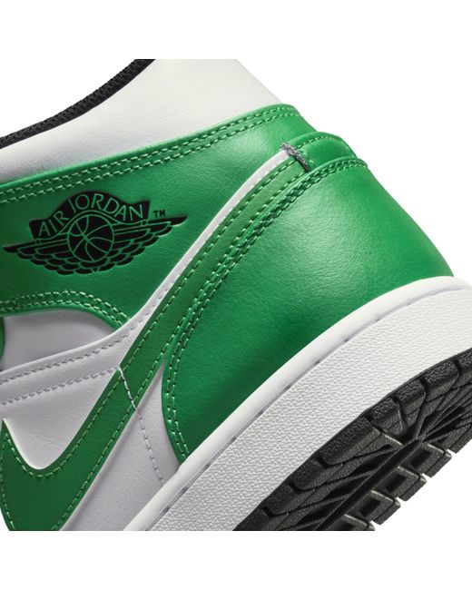 Nike Green 1 Mid Sneakers for men