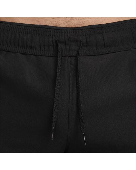Nike Black Essential 13cm (approx.) Lap Volley Swimming Shorts Polyester for men