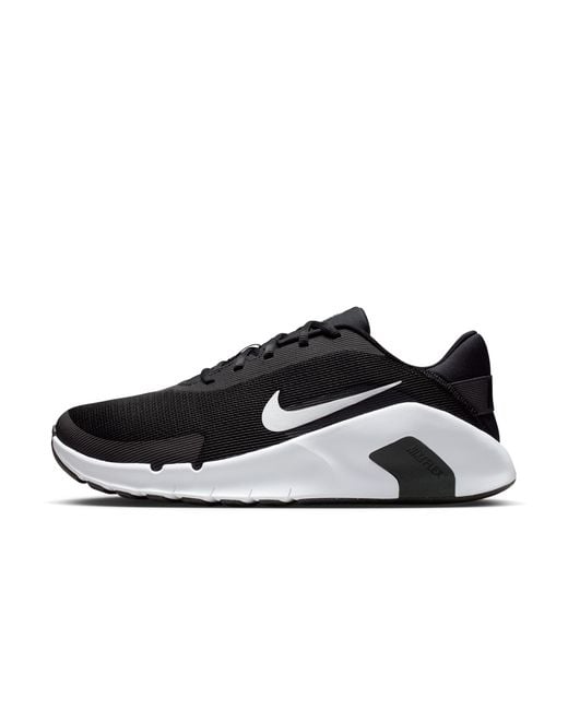 Nike Black Flex Train Workout Shoes (Extra Wide) for men