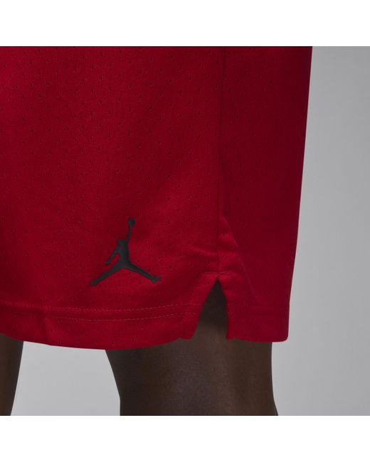 Nike Red Sport Dri-fit Mesh Shorts for men