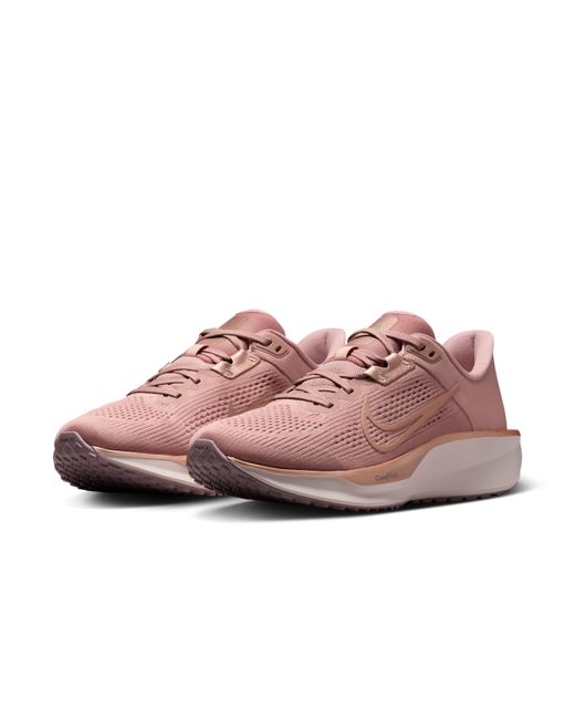 Nike Brown Quest 6 Road Running Shoes