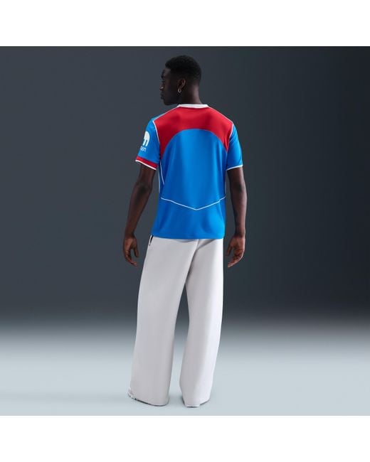Nike Blue Atlético Madrid 2025/26 Stadium Third Dri-Fit Total 90 Football Replica Shirt for men