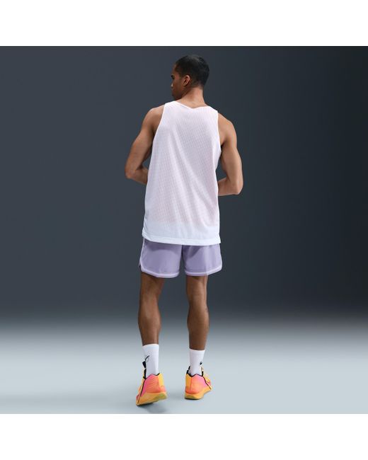 Nike Blue Dna Dri-Fit 6" Uv Woven Basketball Shorts for men