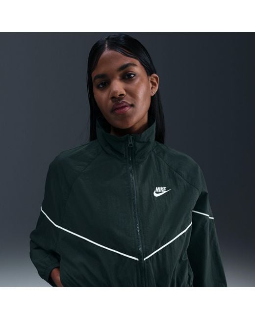 Nike Green Sportswear Windrunner Woven Jacket
