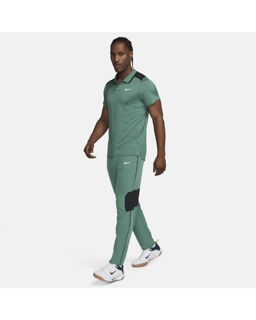 Nike Green Court Advantage Dri-fit Tennis Pants for men
